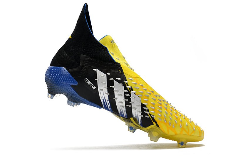 Adidas Predator Freak+ FG – X - Men Wolverine – Jaune Argent Métallique Noir - FootXPert