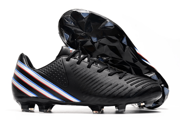 Adidas Predator LZ Remake FG – Noir Bleu Rouge - FootXPert