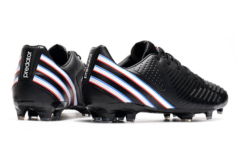 Adidas Predator LZ Remake FG – Noir Bleu Rouge - FootXPert