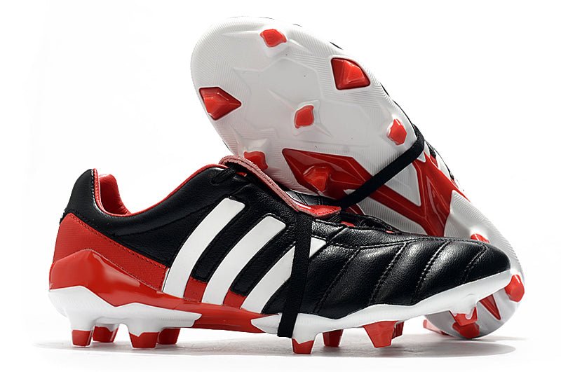 Adidas Predator Mania FG – Noir Blanc Rouge - FootXPert