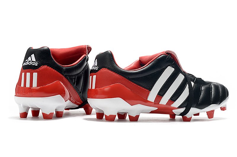 Adidas Predator Mania FG – Noir Blanc Rouge - FootXPert