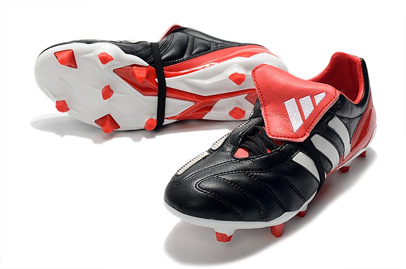 Adidas Predator Mania FG – Noir Blanc Rouge - FootXPert