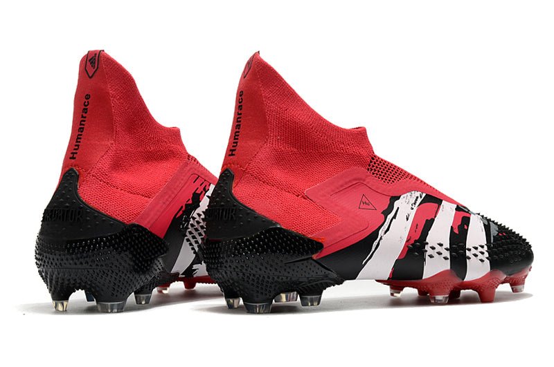 Adidas Predator Mutator 20+ FG – Human Race x Pharrell – Rouge Noir Blanc - FootXPert