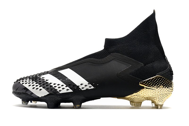 Adidas Predator Mutator 20+ FG – Noir Blanc Or Métallique - FootXPert