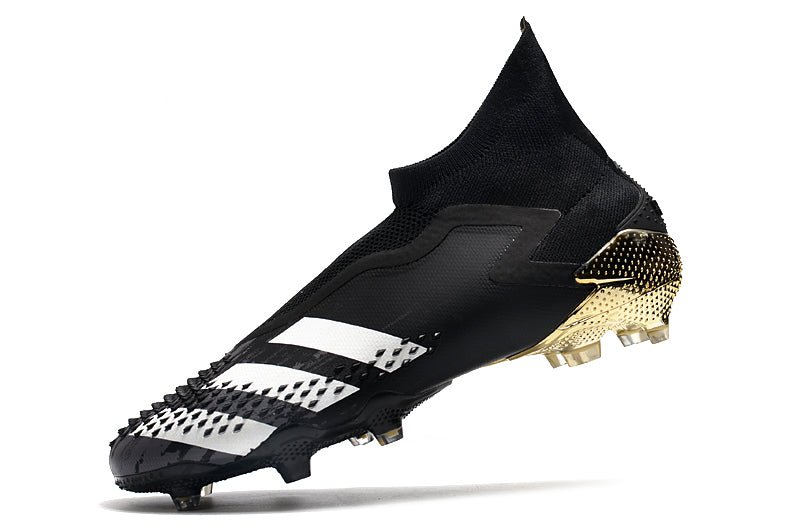 Adidas Predator Mutator 20+ FG – Noir Blanc Or Métallique - FootXPert