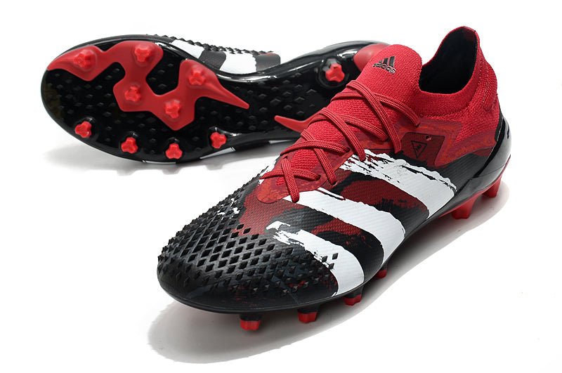 Adidas Predator Mutator 20.1 FG – Rouge Noir Blanc - FootXPert