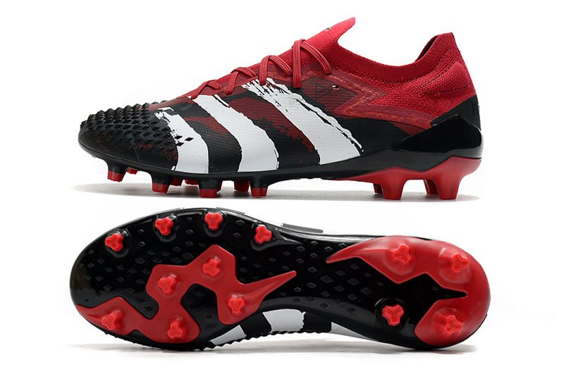 Adidas Predator Mutator 20.1 FG – Rouge Noir Blanc - FootXPert