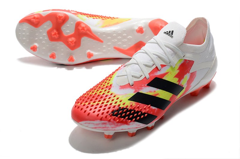 Adidas Predator Mutator 20.1 Low FG – Blanc Orange Noir - FootXPert