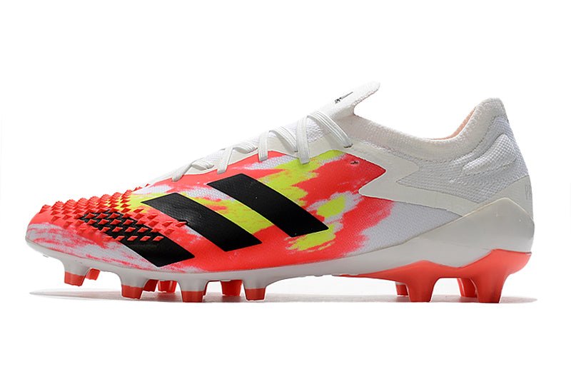 Adidas Predator Mutator 20.1 Low FG – Blanc Orange Noir - FootXPert