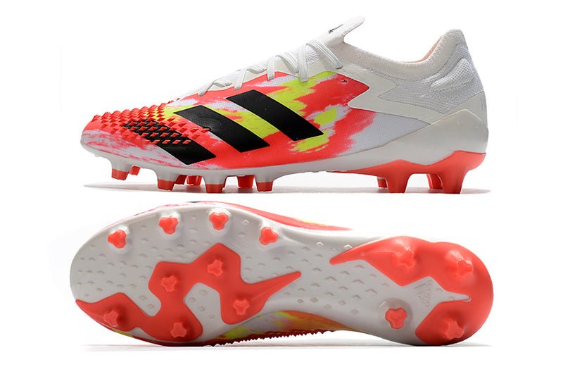 Adidas Predator Mutator 20.1 Low FG – Blanc Orange Noir - FootXPert