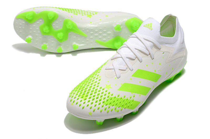 Adidas Predator Mutator 20.1 Low FG – Blanc Vert - FootXPert