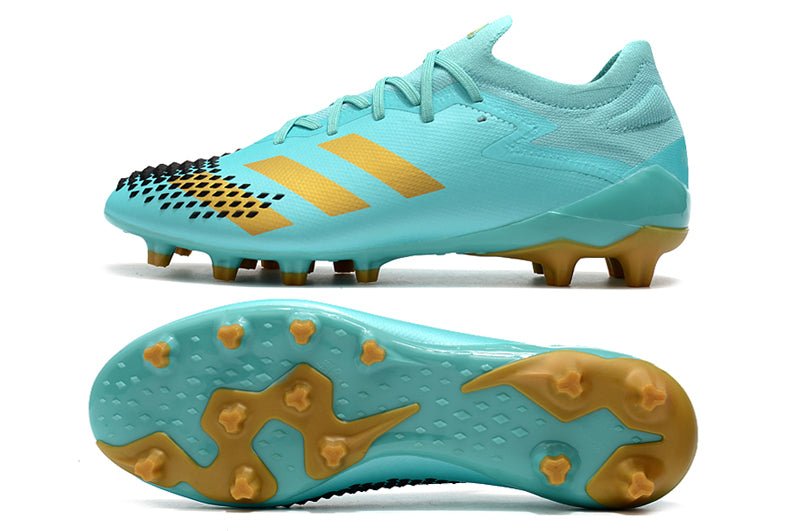 Adidas Predator Mutator 20.1 Low FG – Bleu Or - FootXPert