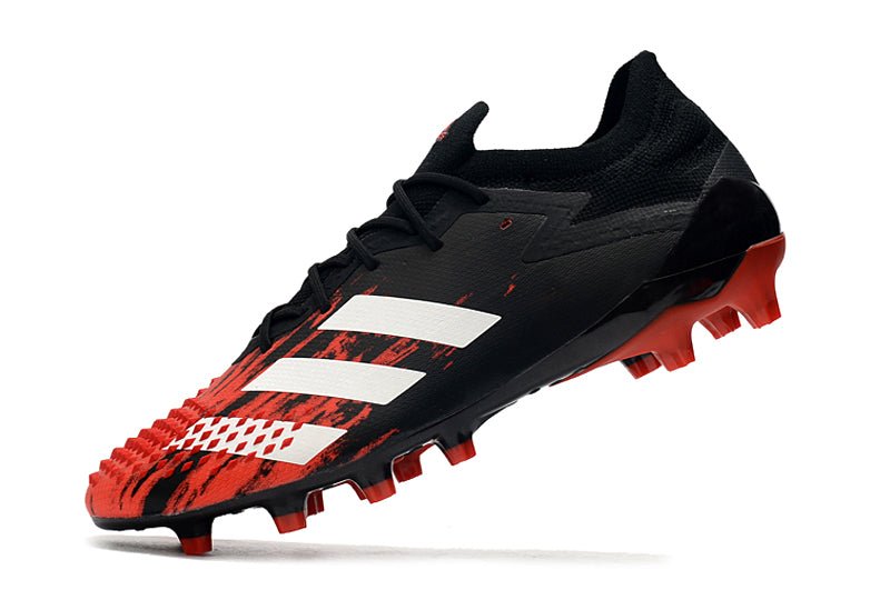 Adidas Predator Mutator 20.1 Low FG – Noir Rouge Blanc - FootXPert
