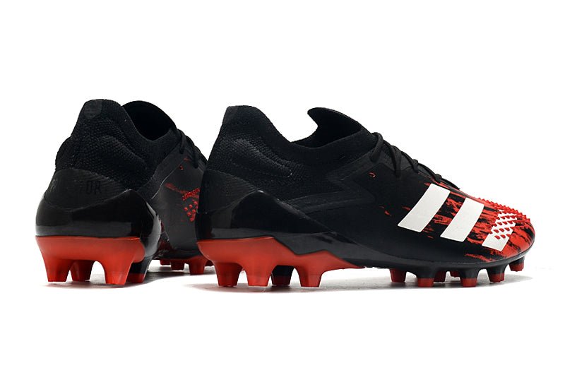 Adidas Predator Mutator 20.1 Low FG – Noir Rouge Blanc - FootXPert
