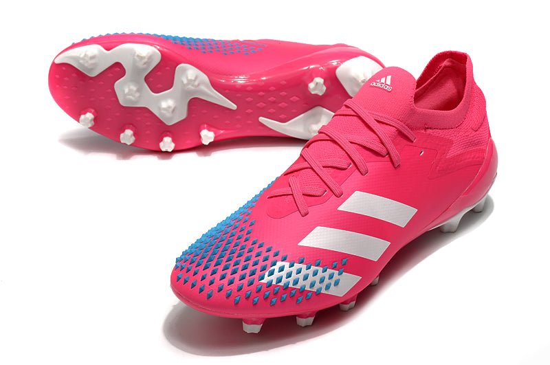 Adidas Predator Mutator 20.1 Low FG – Rose Blanc Bleu - FootXPert