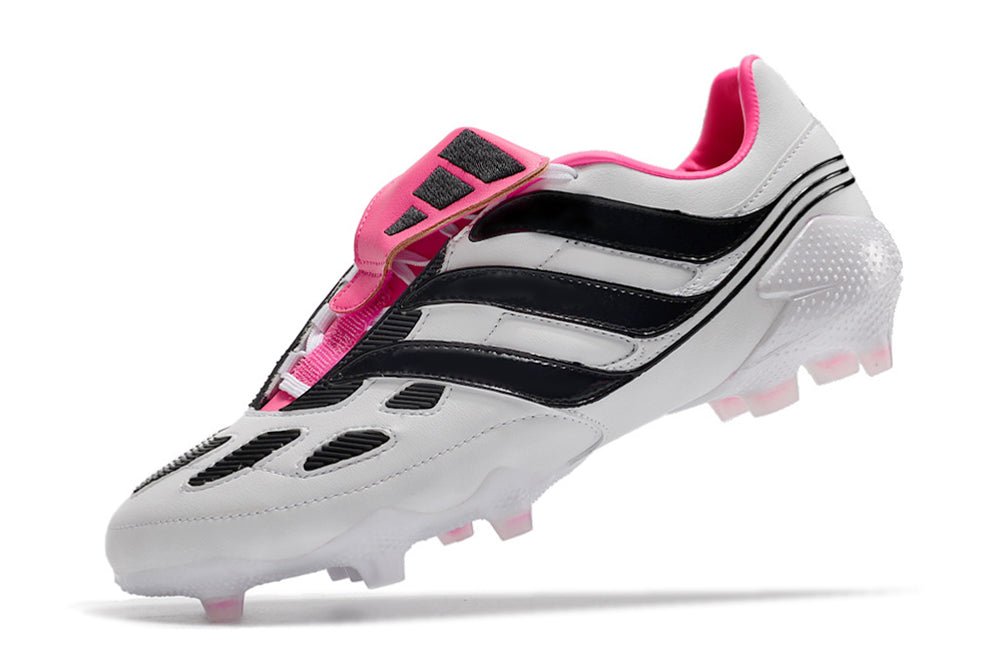 Adidas Predator Precision FG – Blanc Noir Rose - FootXPert