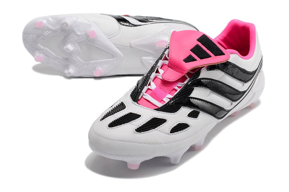 Adidas Predator Precision FG – Blanc Noir Rose - FootXPert