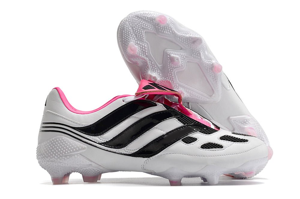 Adidas Predator Precision FG – Blanc Noir Rose - FootXPert