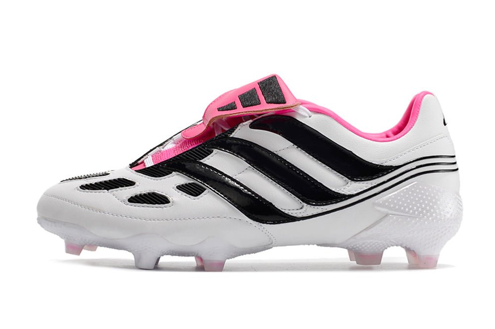 Adidas Predator Precision FG – Blanc Noir Rose - FootXPert