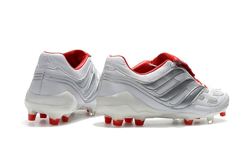 Adidas Predator Precision FG – Gris Or Rouge - FootXPert