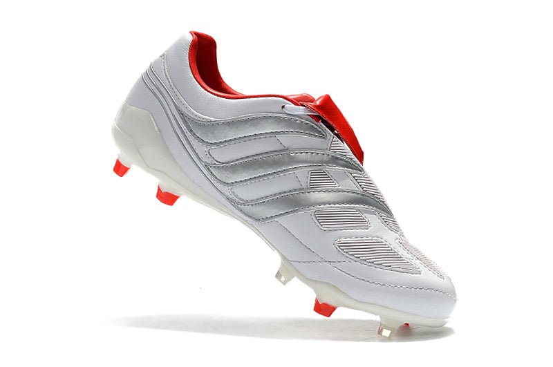 Adidas Predator Precision FG – Gris Or Rouge - FootXPert