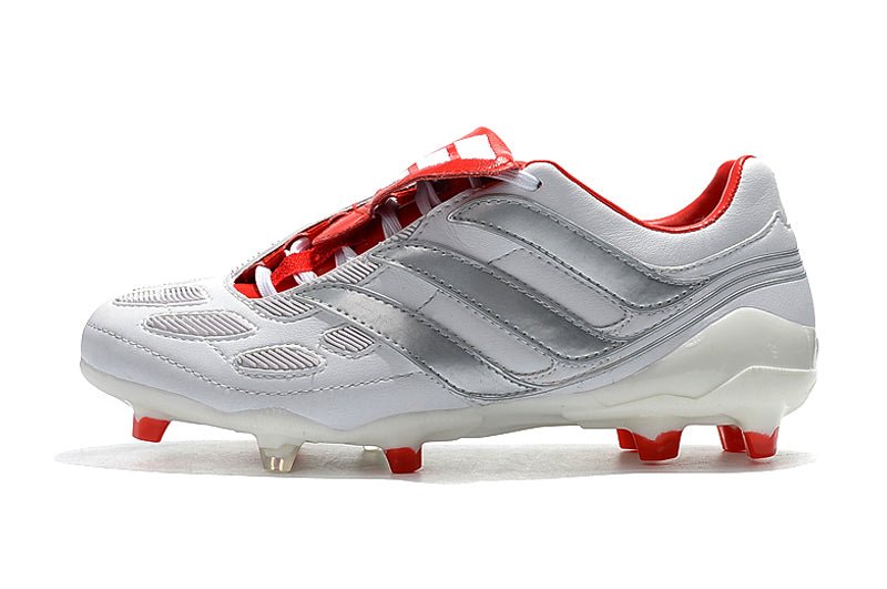 Adidas Predator Precision FG – Gris Or Rouge - FootXPert