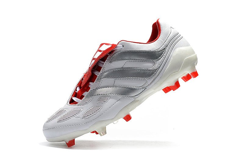 Adidas Predator Precision FG – Gris Or Rouge - FootXPert