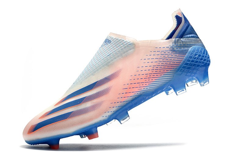 Adidas X Ghosted+ FG – Blanc Bleu Rouge - FootXPert