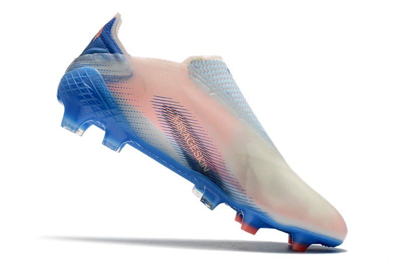 Adidas X Ghosted+ FG – Blanc Bleu Rouge - FootXPert