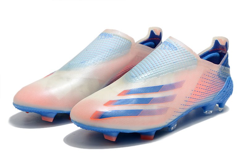 Adidas X Ghosted+ FG – Blanc Bleu Rouge - FootXPert