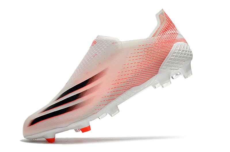 Adidas X Ghosted+ FG – Blanc Noir Rouge - FootXPert