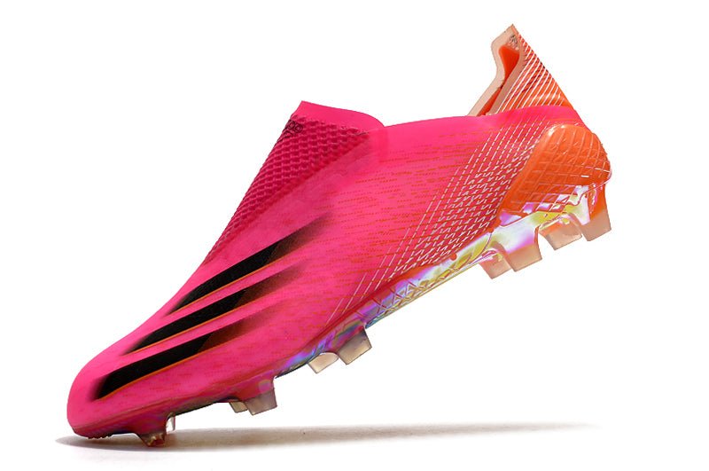Adidas X Ghosted+ FG – Rose Choc Noir Orange - FootXPert