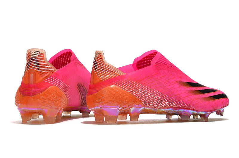 Adidas X Ghosted+ FG – Rose Choc Noir Orange - FootXPert