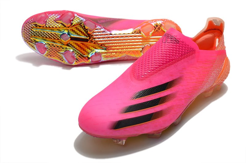 Adidas X Ghosted+ FG – Rose Choc Noir Orange - FootXPert