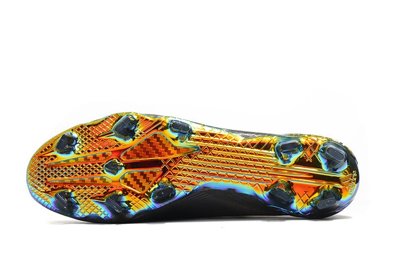 Adidas X Ghosted+ FG – Superstealth – Noir Bleu Cyan - FootXPert