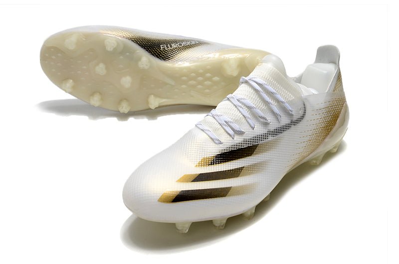 Adidas X Ghosted.1 FG – Inflight – Blanc Doré Noir - FootXPert
