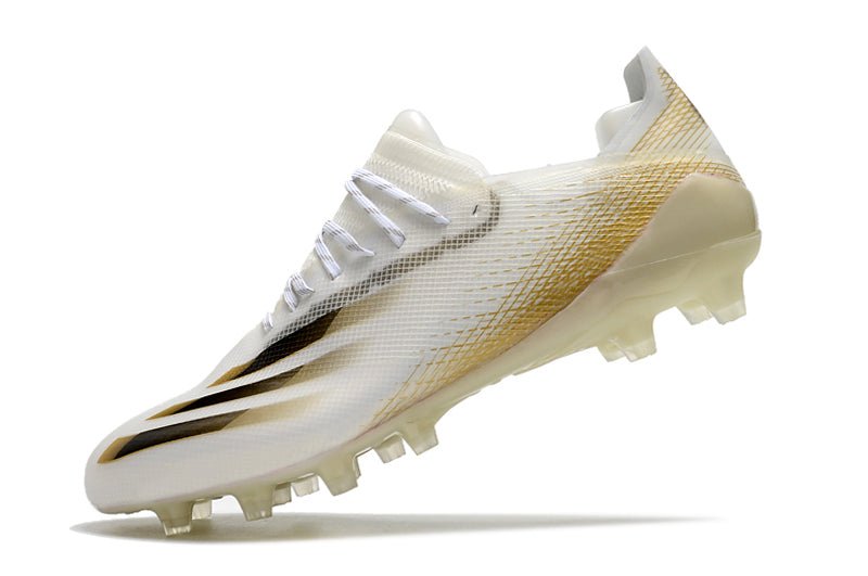 Adidas X Ghosted.1 FG – Inflight – Blanc Doré Noir - FootXPert