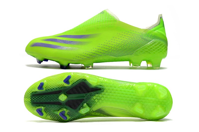 Adidas X Ghosted.1 FG – Precision To Blur – Vert Violet Jaune - FootXPert