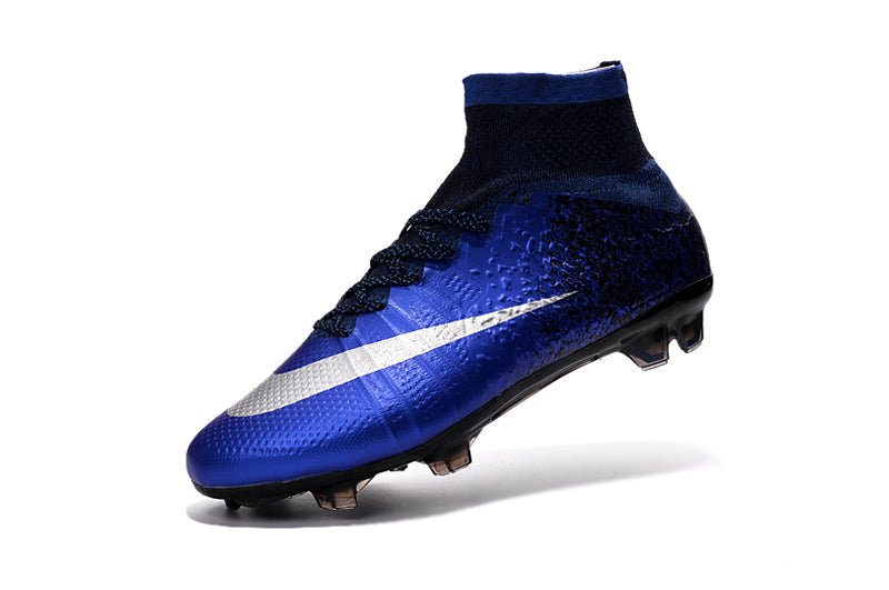 Nike Mercurial Superfly 4 Elite FG – Bleu Royal Argent Bleu - FootXPert