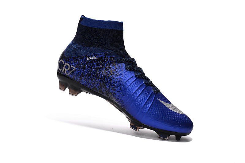 Nike Mercurial Superfly 4 Elite FG – Bleu Royal Argent Bleu - FootXPert