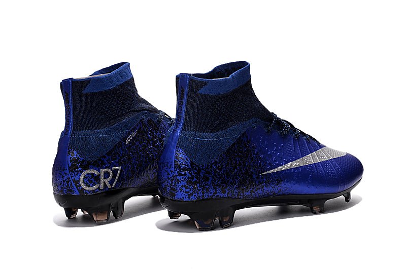 Nike Mercurial Superfly 4 Elite FG – Bleu Royal Argent Bleu - FootXPert