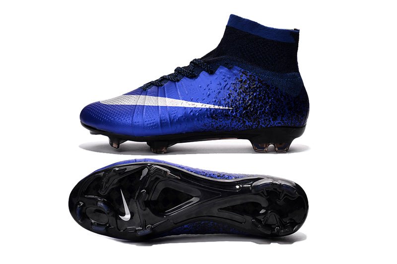 Nike Mercurial Superfly 4 Elite FG – Bleu Royal Argent Bleu - FootXPert