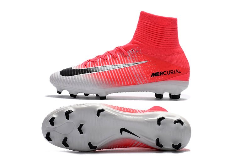 Nike Mercurial Superfly 5 Elite FG – Blanc Rouge Noir - FootXPert