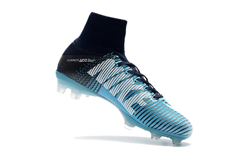 Nike Mercurial Superfly 5 Elite FG – Noir Bleu - FootXPert