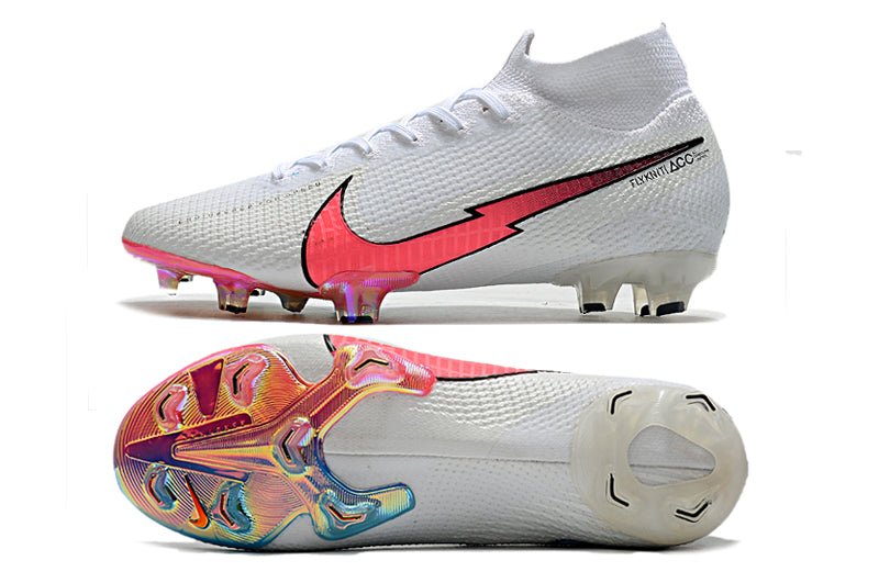 Nike Mercurial Superfly 7 Elite FG – Blanc Cramoisi - FootXPert