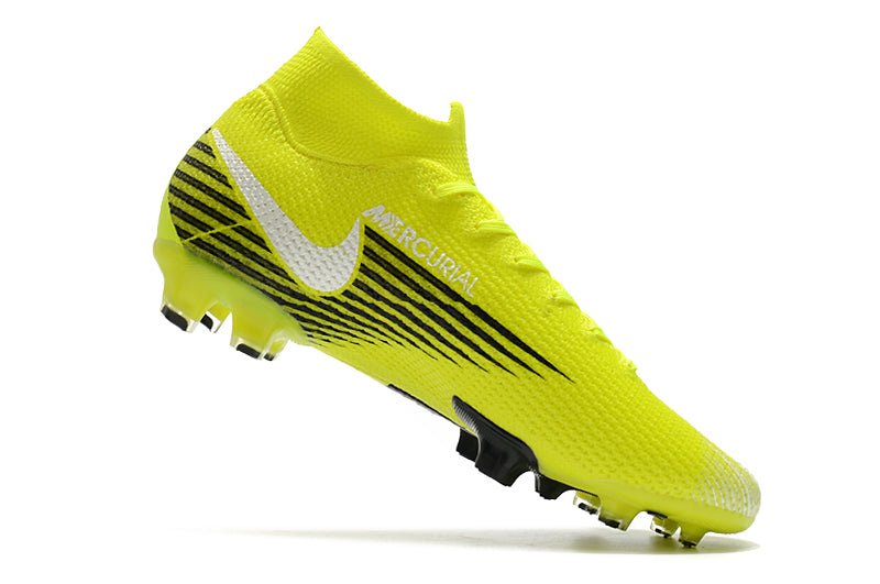 Nike Mercurial Superfly 7 Elite FG – Jaune Noir Blanc - FootXPert