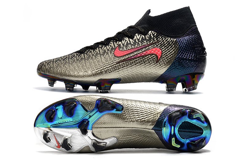 Nike Mercurial Superfly 7 Elite FG – Mbappé & James – Argent - FootXPert