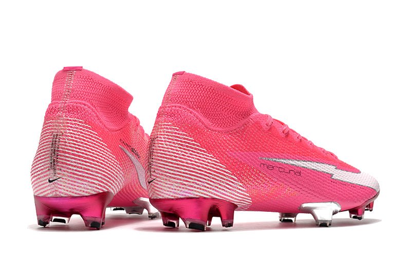 Nike Mercurial Superfly 7 Elite FG – Mbappé Rosa – Rose Blanc Noir - FootXPert
