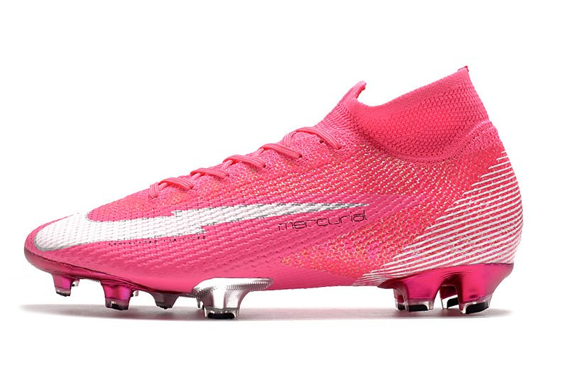 Nike Mercurial Superfly 7 Elite FG – Mbappé Rosa – Rose Blanc Noir - FootXPert