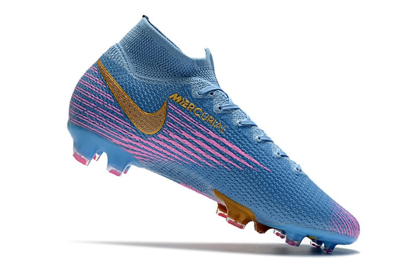 Nike Mercurial Superfly 7 Elite FG – Rose Bleu Or - FootXPert